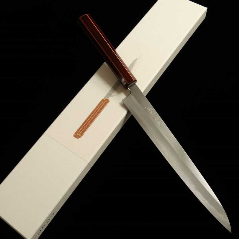 Sujihiki HADO Ginsan com Cabo Octogonal de Cerejeira Envernizada (240mm)