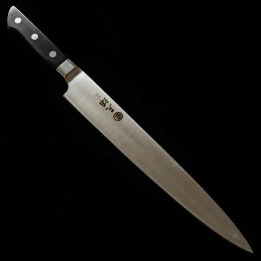 Miura MIURA Sujihiki Acier molybdène Manche en bois composite noir (270 mm)