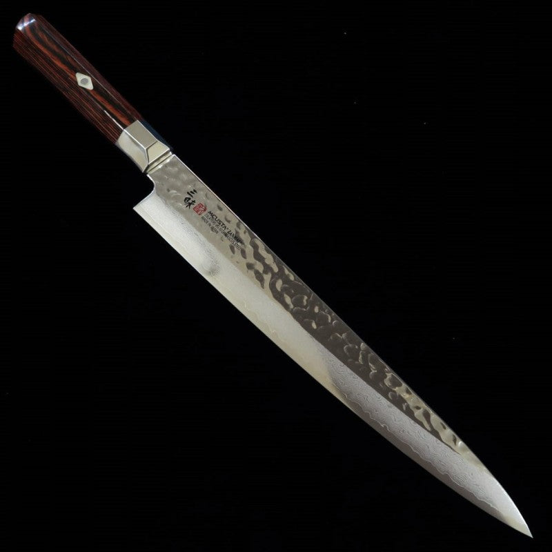 MCUSTA ZANMAI Supreme Hammered VG-10 Damasco Sujihiki (240/270mm)