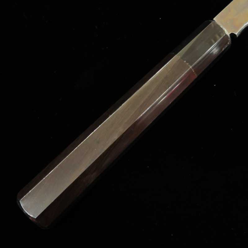 酔心 SUISIN 池田美和作 白紙二号 水本焼 柳刃 平鏡面 黒檀八角柄 (330mm)