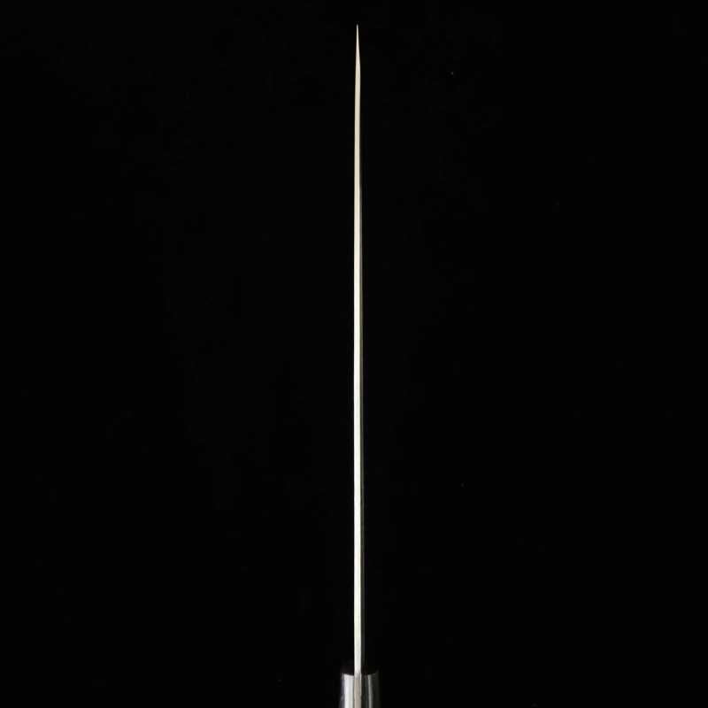 Yanagiba MASAHIRO acero inoxidable con mango de madera laminada negra (200-270 mm)