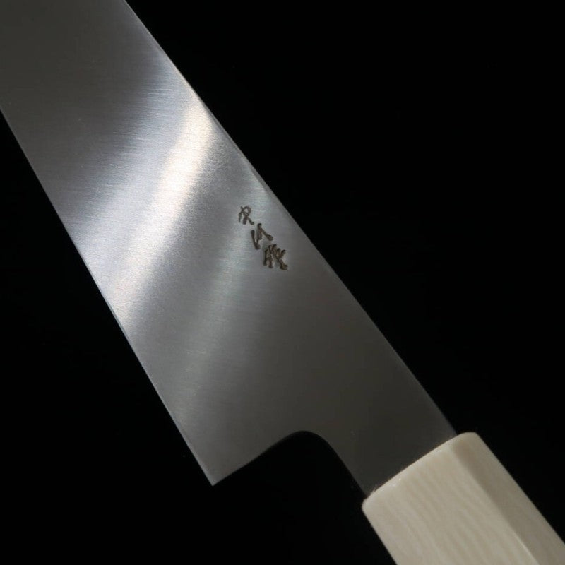 三浦佩 MIURA Obidama 柳刃 VG10 鏡面仕上げ ターコイズカスタムハンドル (300mm)