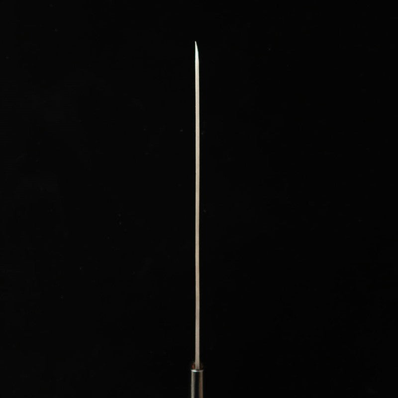 MIWA Yanagiba Shirogami No. 1 Black finish Roasted Chestnut handle (240mm)