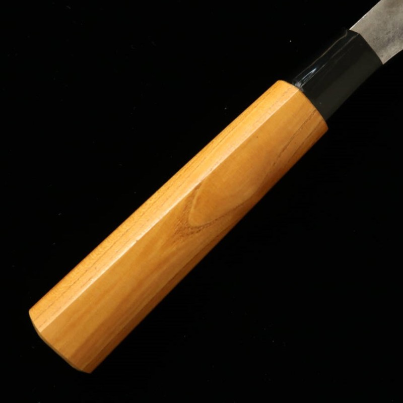 MIWA Yanagiba Aogami No. 1 Black-finish Zelkova Handle (270mm)
