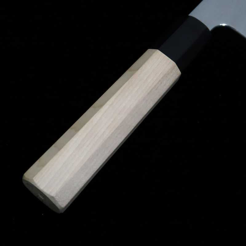 水野鍛錬所 MIZUNO TANRENJO 源昭忠 本鍛錬青鋼 牛刀 朴八角柄 (210/240mm)