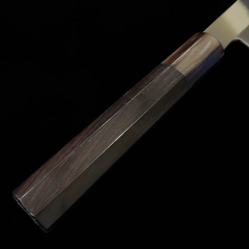 酔心 SUISIN 本焼 池田美和 青紙二号 黒檀柄 朴鞘付き 柳刃 (300mm)