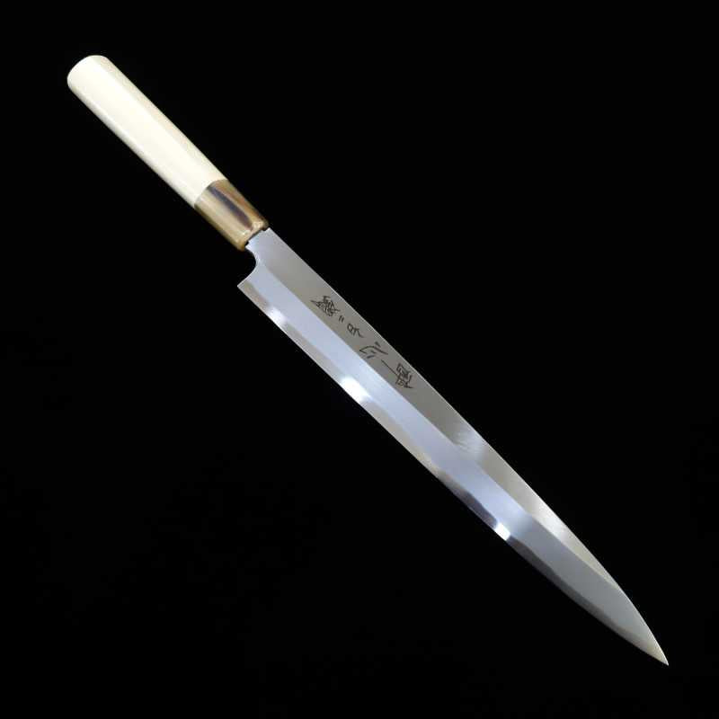 Yanagiba SUISIN Shirogami No. 2 Saya -Renge Masuma- (300mm)