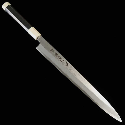 酔心 SUISIN 富樫憲治作 白鍛流 白紙一号 柳刃 (300mm)