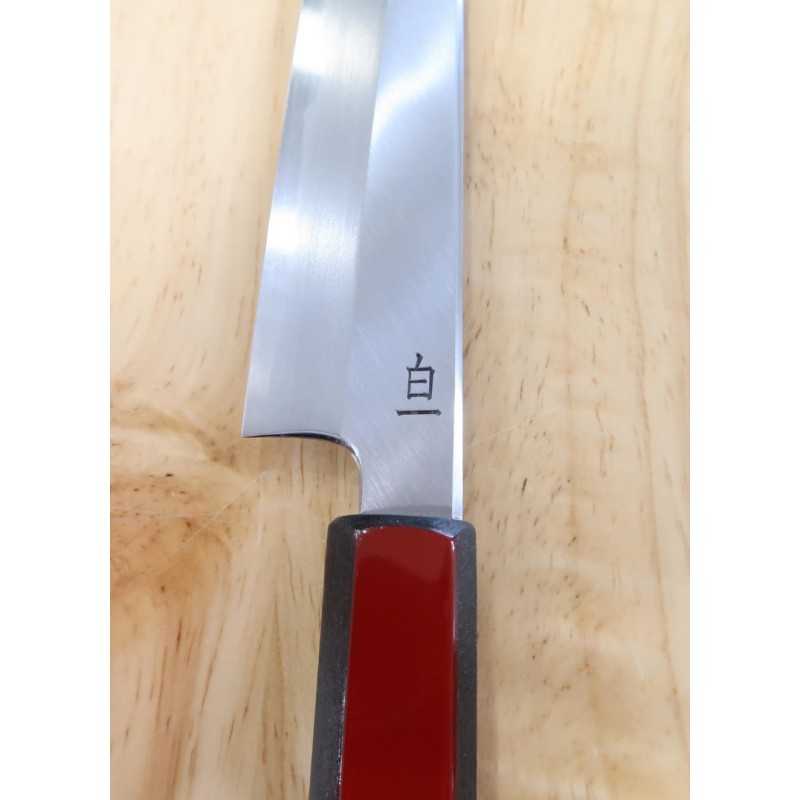 Petty KAGEKIYO Shirogami Nº 1 Cabo com Laca Vermelha (150mm)