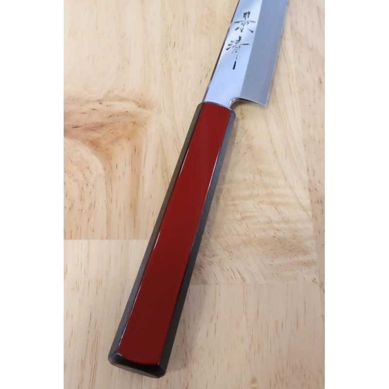 Petty KAGEKIYO Shirogami Nº 1 Cabo com Laca Vermelha (150mm)
