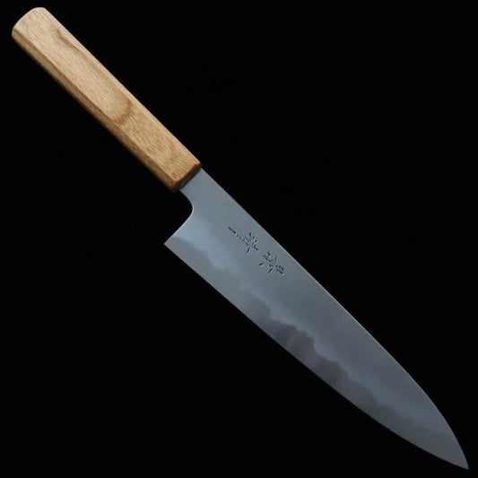 KAGEKIYO Gyuto Gokujo Shirogami No. 2 Sakura Octagonal Handle (210/240mm)