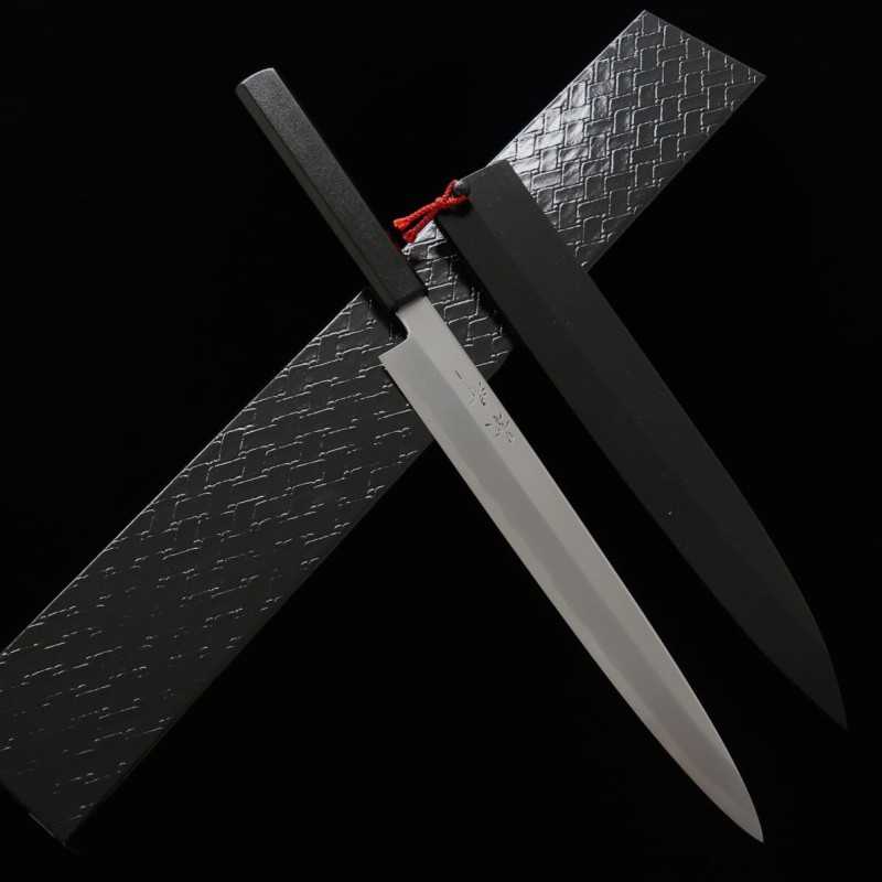 Yanagiba KAGEKIYO Shirogami No. 2 Lacquer Octagonal Handle (270/300mm)