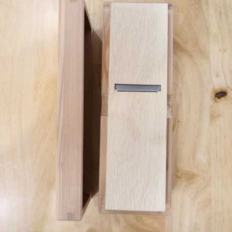 TSUNESABURO, caja para katsuobushi, acero azul (48/55 mm)