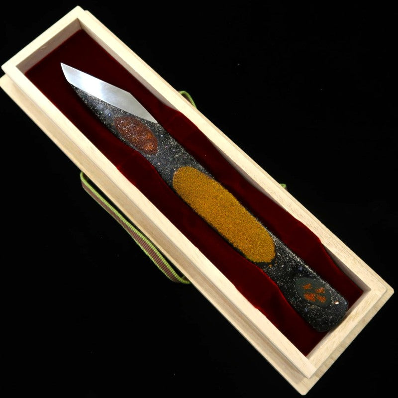 Kane Kobo Couteau kiridashi ~Éclat Sombre~ 24 mm