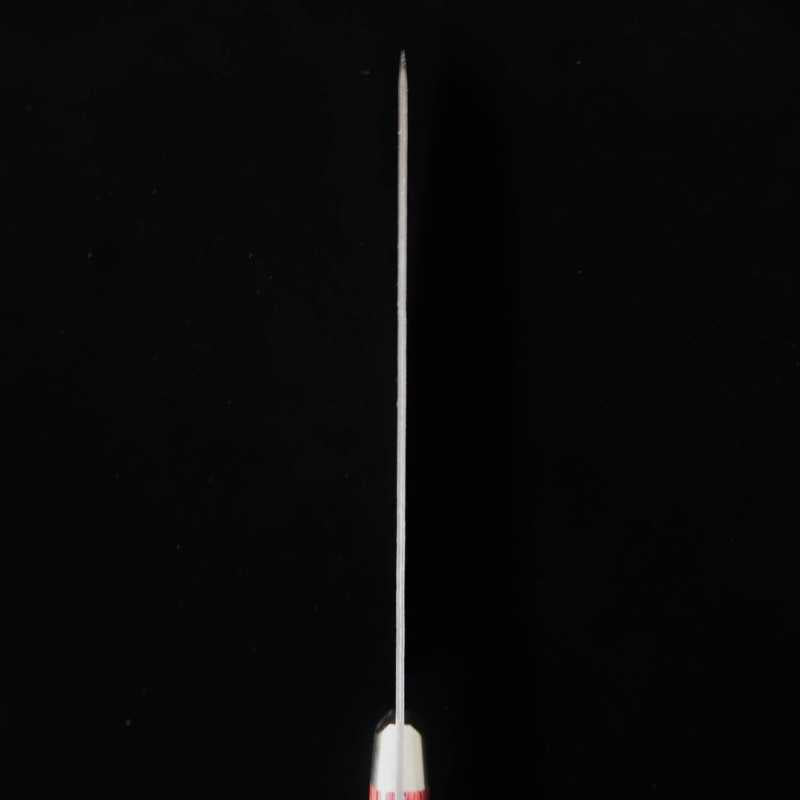 MIURA Santoku Aogami Super Kurouchi Nashiji Red Plywood (180mm)