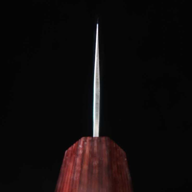Nakiri MIURA aço inox SLD cabo octogonal Keyaki (165mm)