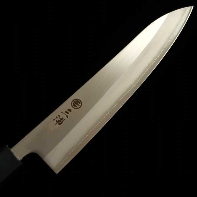 三浦 MIURA 白紙一号 ステン割り込み 牛刀 藍柄 (180/210mm)