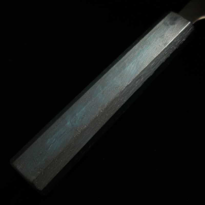 三浦 MIURA 白紙一号 ステン割り込み 牛刀 藍柄 (180/210mm)