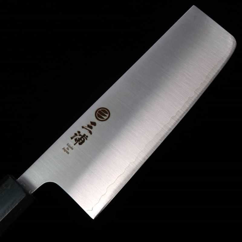 Nakiri Miura SUS440C cabo índigo (165mm)