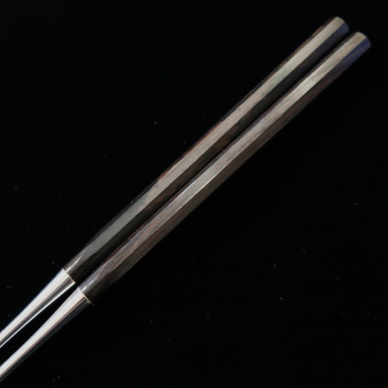 Palillos para emplatar de ébano con vaina de ébano + bolsa de almacenamiento (150/180mm)