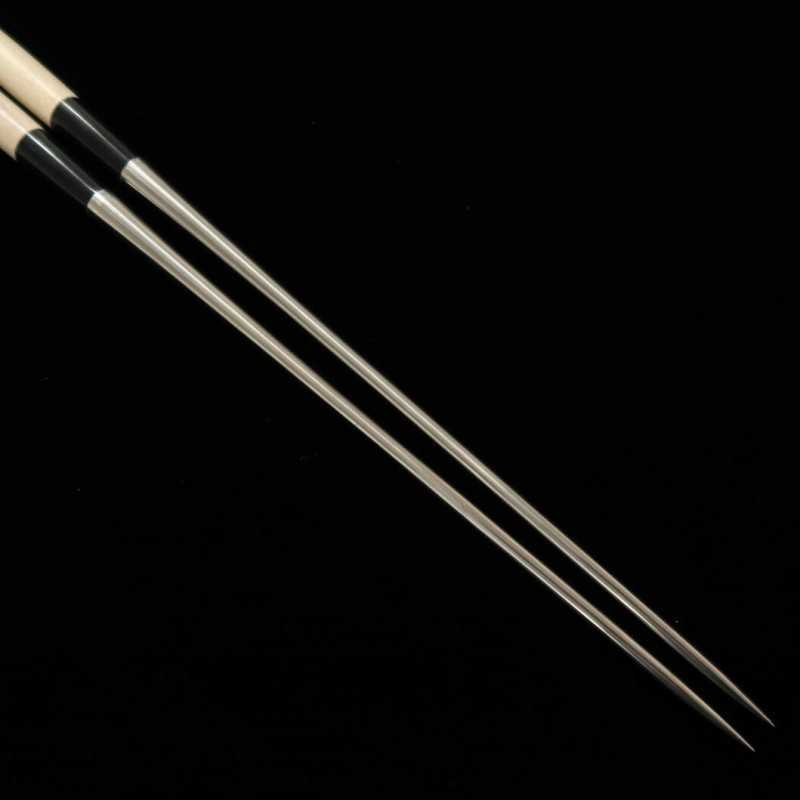 Palillos de servir MORIBASHI acero inoxidable forjado (290/320mm)