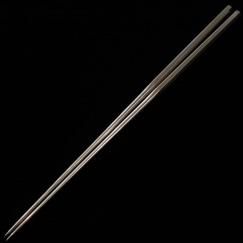 Serving chopsticks - Stainless steel, Honyaki - (280/310mm)