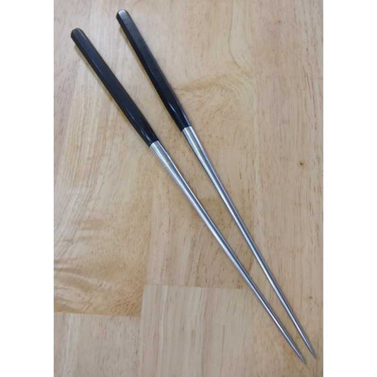 Moribashi Honyaki Black Plywood Hexagonal Handle (290/320mm)