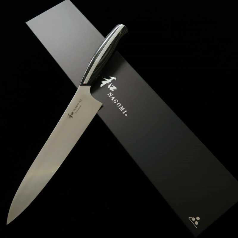 NAGOMI Professional, gyuto en acier inox spécial japonais (240mm)