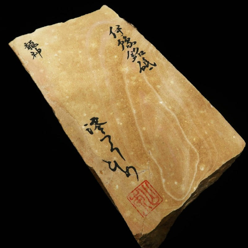 Mio Tsukushi Hime Pierre à aiguiser naturelle Iyo Meito Ryujin 107×212×29 mm