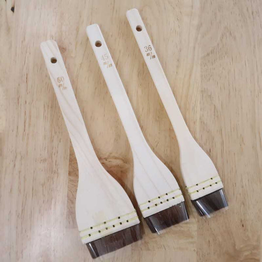 Pincel japones para molhos em crina de cavalo (36-60mm)
