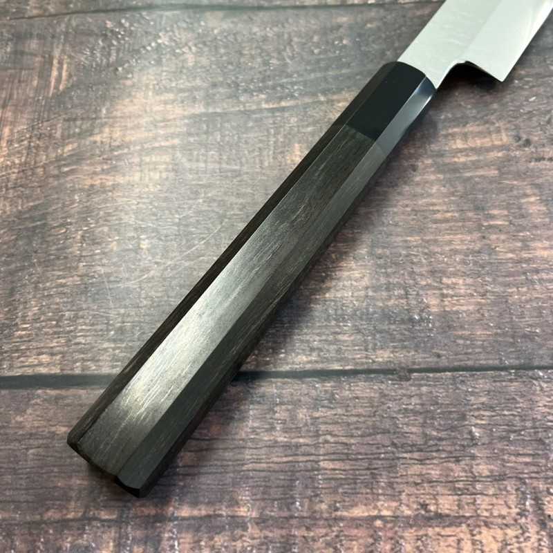 SK JAPAN 【止水】DAMAシリーズ ダマスチール 先丸蛸引 全鏡面仕上げ (300mm)
