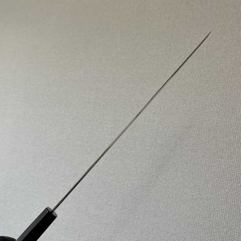 SK JAPAN 【止水】DAMAシリーズ ダマスチール 先丸蛸引 全鏡面仕上げ (300mm)