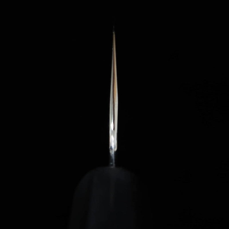 田所刃物 TADOKORO HAMONO 真琴作 銀紙三号 鏡面 牛刀 黒檀銀巻八角柄 (210mm)
