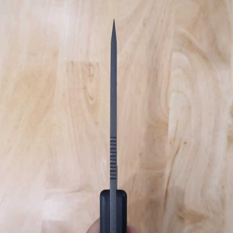TURQ GEAR System-M Wolf Tanto acero Sleipner G10 Cerakote gris tungsteno (110mm) Color: - Gris