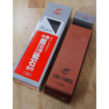 NANIWA Super Ceramic CHOSERA whetstone with Stand #800