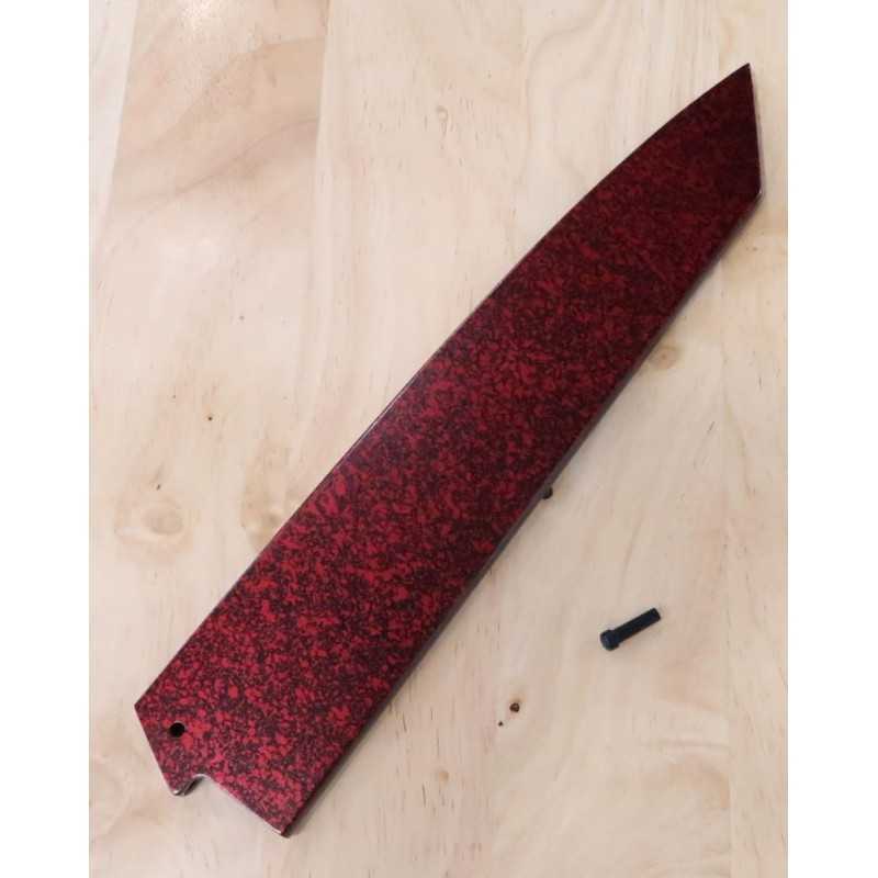 ZANMAI Fourreau pour couteau Kiritsuke Revolution, rouge (230 mm)