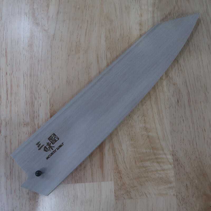 Funda exclusiva para Zanmai Beyond, para cuchillo Gyuto, blanca (210/240mm)