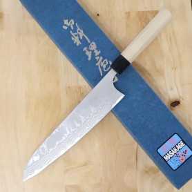 Japanese Chef Gyuto Knife - Masakage- Shirogami 2 - Damascus - Shimo Series - Sizes:21/24cm