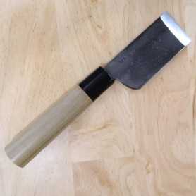 Japanese leather knife for right handed MIWA Size:42mm