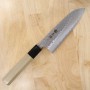 Japanese santoku knife MIURA Stainless AUS10 damascus Size:16,5cm