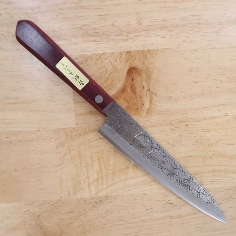 三浦刃物MIURA KNIVES ステンレス 青紙スーパー割り込み ペティ 