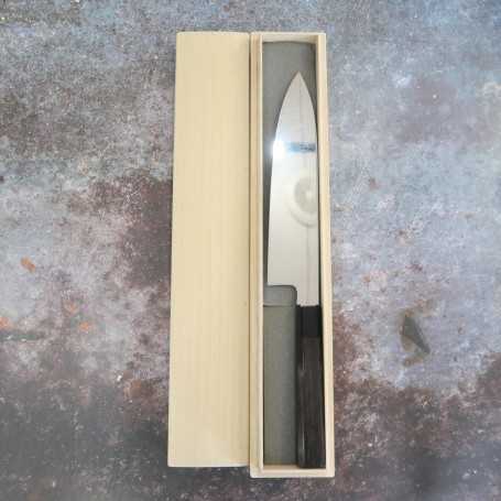 SK JAPAN 止西 ダマスチール 本焼 牛刀 240 調理器具