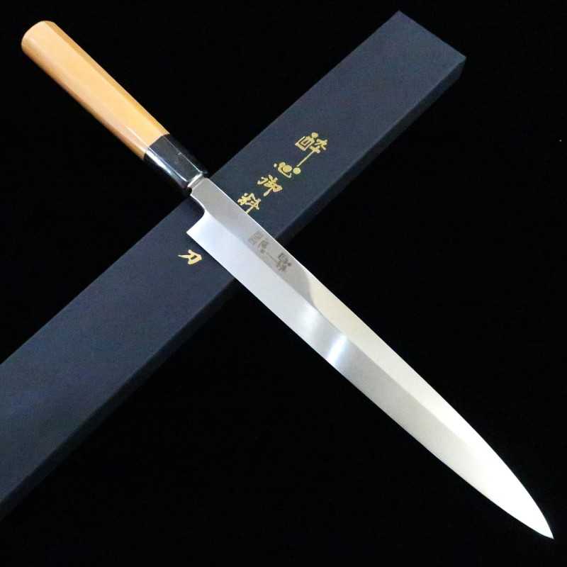 酔心SUISIN　ＩＮＯＸ本焼和包丁　柳刃　24cm/27cm/30cm