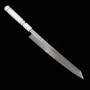 Japanese kiritsuke yanagiba knife - MIURA - Obidama Serie - Vg-10 mirrored custom handle- Size: 27/30cm