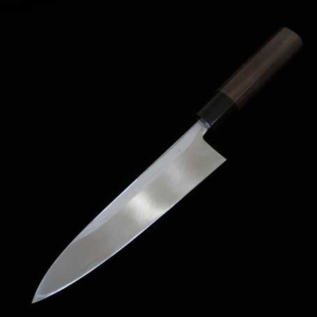 三浦刃物 MIURA KNIVES 安来白鋼二号 ダマスカス 身卸出刃 21/24cm