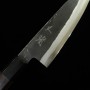 三浦刃物MIURA KNIVES 青紙スーパー割り込み 三徳 紫檀柄 16.5cm