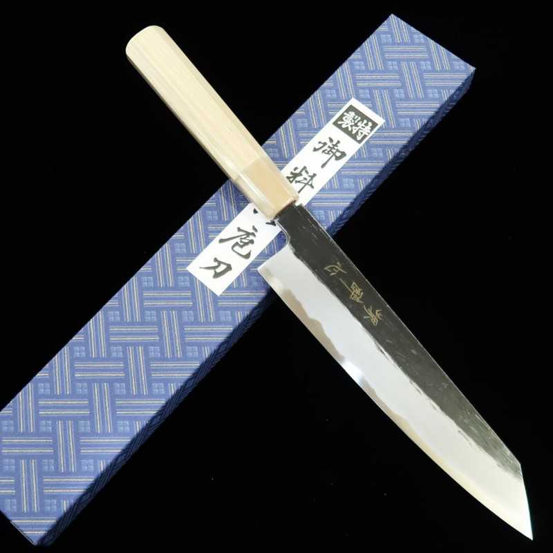 酔心SUISIN 富樫憲治作 黒鍛造 白二鋼 剣型牛刀 21cm/24cm 酔心SUISIN 富樫憲治作 黒鍛造 白二鋼 剣型牛刀 21cm/24cm