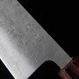 三浦刃物 MIURA KNIVES ステンレスSLD 梨地 菜切 欅八角柄 16.5cm