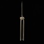 冨田作 肥後小刀 極軟鉄鍛造 鎚目乱刀 ナイフ型 小サイズ 桐箱入り 4.2mm