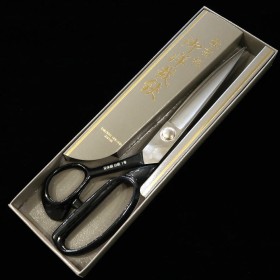 竹二作 ラシャ切鋏 白一 総左鋏 （左利き用）24/26cm